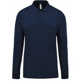 Polo mixte manches longues