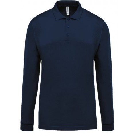 Polo mixte manches longues