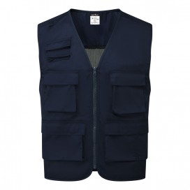 Gilet de travail mixte