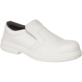 Mocassin Alimentaire Blanc