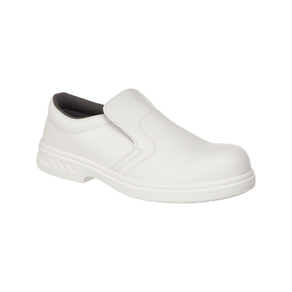 Mocassin Alimentaire Blanc